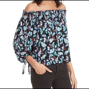 Free people NWT off the shoulder blouse small